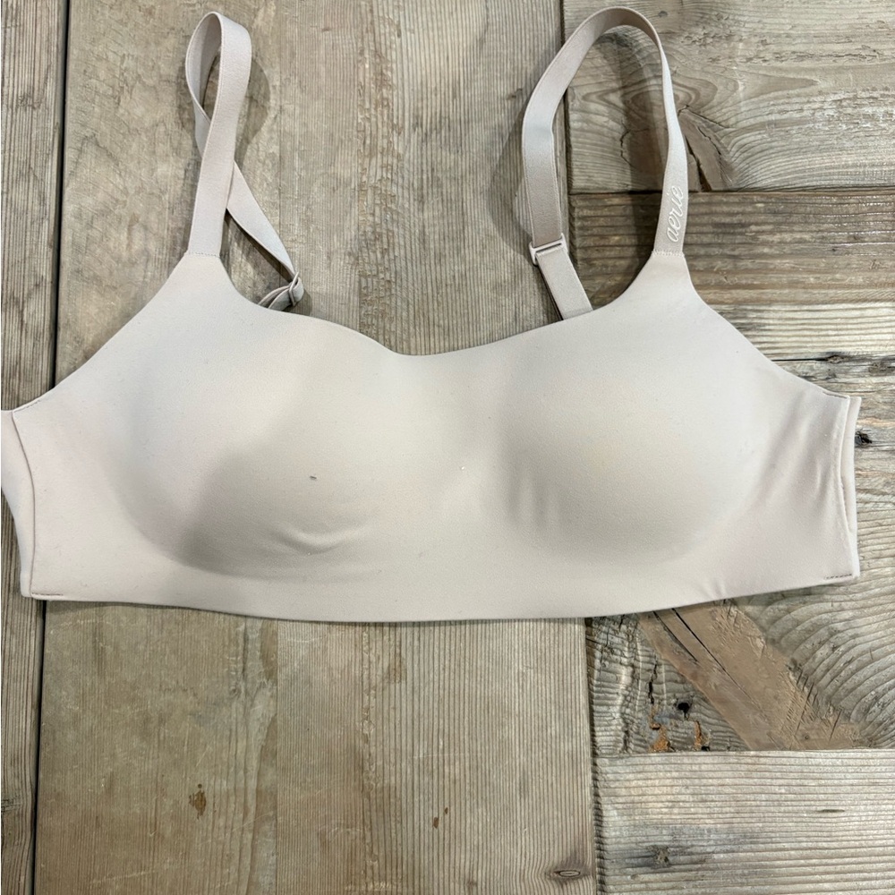 Aerie Light Beige Seamless Bra